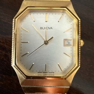 Vintage BULOVA men’s watch with inscription unused